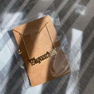 Aquarius♒️ Necklace